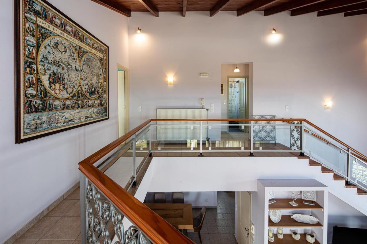 Superb Villa,With Amazing Seaviews & Huge Pool! Somatas Экстерьер фото