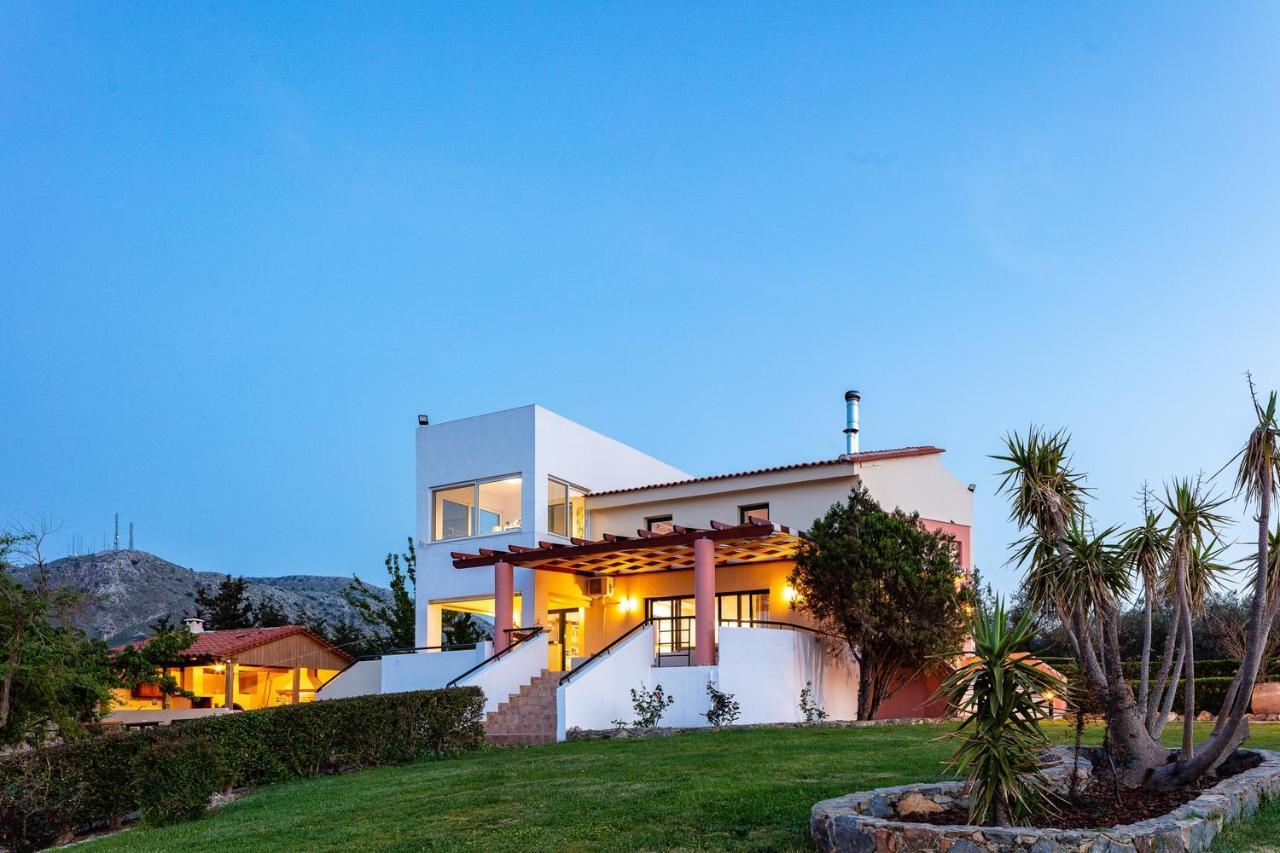 Superb Villa,With Amazing Seaviews & Huge Pool! Somatas Экстерьер фото